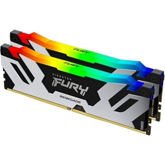Kingston 96GB 6000MT/s DDR5 CL32 DIMM (Kit of 2) FURY Renegade RGB XMP