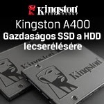 Kingston A400 SSD: gazdaságos SSD XXL méretben