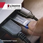 Kingston DataTraveler Kyson G2 – fémházas USB meghajtó 64–512GB kapacitással