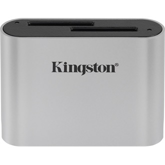 Kingston Workflow Dual-Slot USB3.2 Gen1 A SD, SDHC, SDCX kártyaolvasó