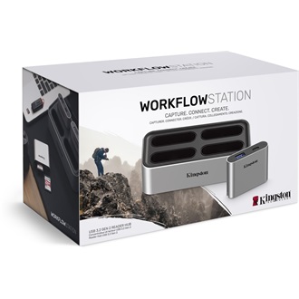 Kingston USB3.2 Gen2 Workflow Station Dock w/5G USB-A/C Hub