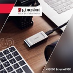 Kingston XS2000 – ultrakompakt, nagysebességű hordozható SSD