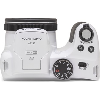 Kodak Pixpro AZ255 digitális fehér fényképezőgép