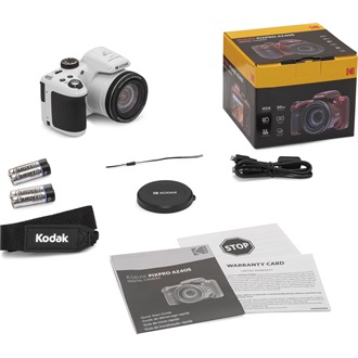Kodak Pixpro AZ405 digitális fehér fényképezőgép
