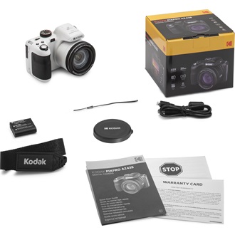 Kodak Pixpro AZ425 digitális fehér fényképezőgép