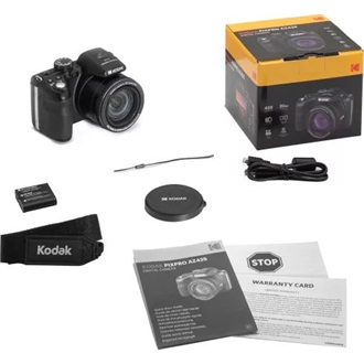 Kodak Pixpro AZ425 digitális fényképezőgép fekete