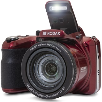 Kodak Pixpro AZ425 digitális piros fényképezőgép