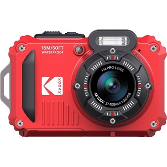 Kodak Pixpro WPZ2 vízálló/porálló/ütésálló digitális piros fényképezőgép