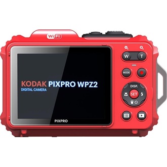 Kodak Pixpro WPZ2 vízálló/porálló/ütésálló digitális piros fényképezőgép