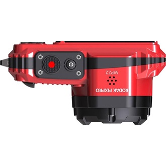 Kodak Pixpro WPZ2 vízálló/porálló/ütésálló digitális piros fényképezőgép