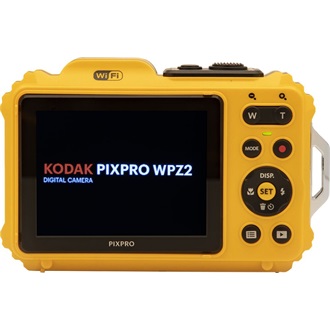 Kodak Pixpro WPZ2 vízálló/porálló/ütésálló digitális sárga  fényképezőgép