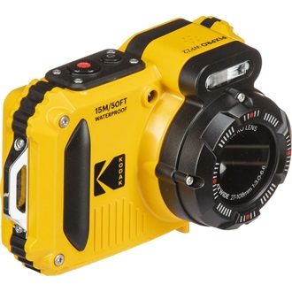 Kodak Pixpro WPZ2 vízálló/porálló/ütésálló digitális sárga  fényképezőgép