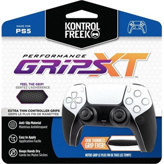 KontrolFreek Extra Thin Performance PS5 Soft Grips fekete