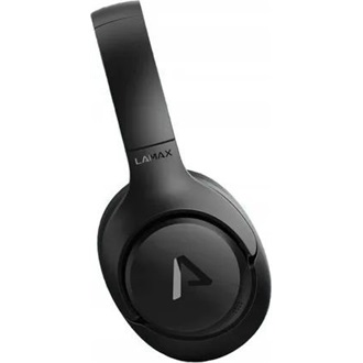 LAMAX NoiseComfort2 Bluetooth ANC Aktív zajszűrős fekete fejhallgató