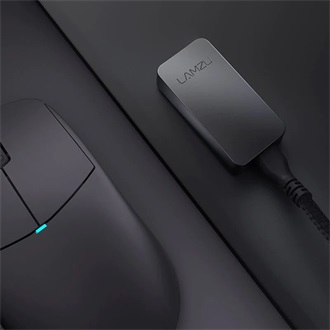 LAMZU Atlantis 4KHz USB-C reciever fekete