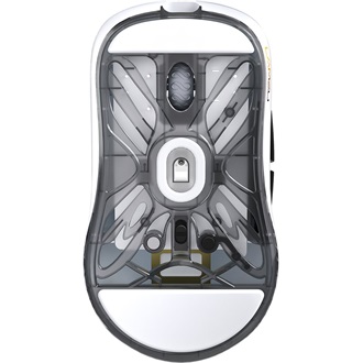 LAMZU Atlantis mini Champion Edition optikai vezeték nélküli gaming egér fehér (Bontott!)
