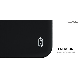 LAMZU Energon gaming egérpad fekete