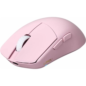 LAMZU MAYA Champions 8K optikai vezeték nélküli gaming egér rózsaszín (Bontott!)
