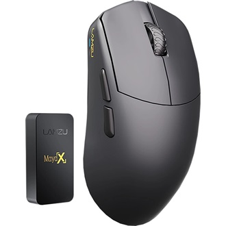 LAMZU MAYA X 8K optikai USB / vezeték nélküli gaming egér fekete