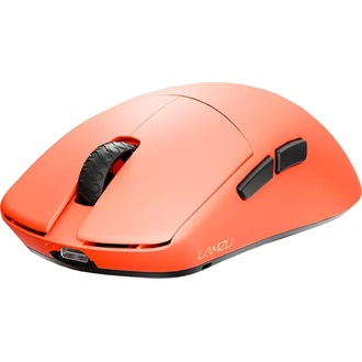 LAMZU Maya 8K Special Fnatic Edition optikai vezeték nélküli egér narancssárga (Bontott!)
