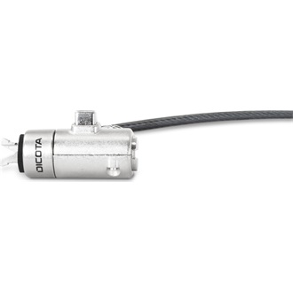 Dicota LAPTOP LOCK COMBINATION UNIVERSAL MINI notebook biztonsági zár