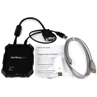 StarTech LAPTOP TO SERVER KVM CONSOLE CRASH CART ADAPTER               IN