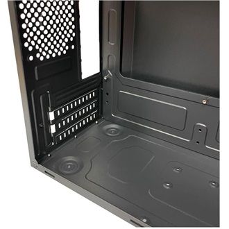 LC-Power 2004MB-V3 táp nélküli MT Mini Tower számítógépház fekete