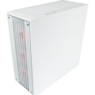 LC-Power 810W Bright Crawler X táp nélküli ablakos Mid Tower számítógépház fehér