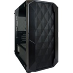LC-Power Polynom X táp nélküli ablakos MT Mini Tower számítógépház fekete