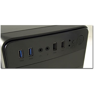 LC-Power 2015MB táp nélküli MT Mini Tower számítógépház fekete