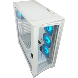 LC-Power 806W Crosswind X táp nélküli ablakos Mid Tower számítógépház fehér