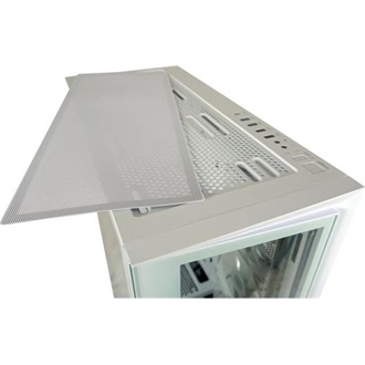 LC-Power 806W Crosswind X táp nélküli ablakos Mid Tower számítógépház fehér