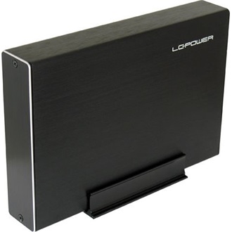 LC-Power LC-35U3-BECRUX-C1 3.5" SATA3 USB3.2 Gen2×1 C külső ház szürke