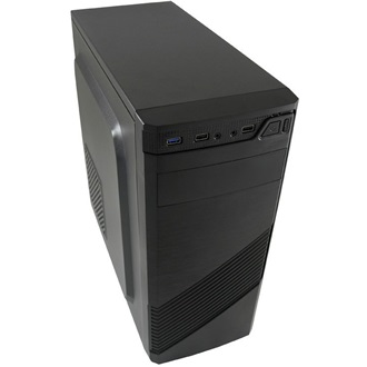 LC-Power 7037B táp nélküli Mid Tower számítógépház fekete
