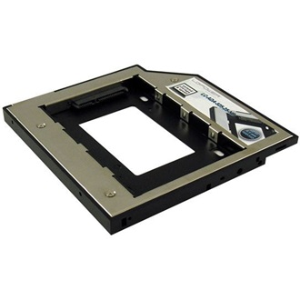 LC-Power LC-ADA-525-25-NB 5.25" SATA3 beépítő keret fekete
