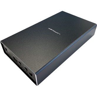 LC-Power LC-DOCK-C-35-M2 M.2/3.5" NVMe/SATA3 USB3.2 Gen2×1 C dokkoló fekete