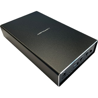 LC-Power LC-DOCK-C-35-M2 M.2/3.5" NVMe/SATA3 USB3.2 Gen2×1 C dokkoló fekete