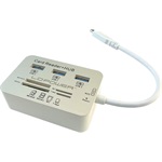 LC-Power LC-HUB-C-CR 3-portos USB-C USB3.0 hub ezüst