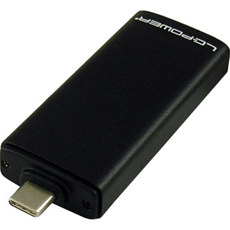 LC-Power LC-M2-C-42MM M.2 2242 SATA3 USB3.2 Gen2×1 C külső ház fekete