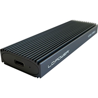 LC-Power LC-M2-C-NVME-3 M.2 2280 PCIe NVMe USB3.2 Gen2×1 C külső ház fekete