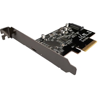 LC-Power LC-PCI-C-USB32-2X2 USB 3.2 Gen 2x2 1-port PCIe x4 bővítőkártya szürke