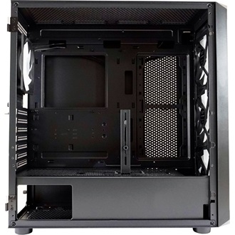 LC-Power Obsession táp nélküli ablakos Mid Tower számítógépház fekete