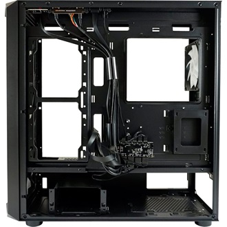 LC-Power Obsession táp nélküli ablakos Mid Tower számítógépház fekete
