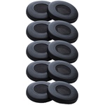 LEATHERETTE EAR CUSHIONS L 10 UNITS PACK