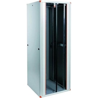 LEGRAND hálózati rack szekrény, 19` 42U SZÉL: 600 MÉLY: 800 MAG: 1894 szürke szimpla üvegajtó / kidönthető hátlap