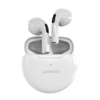 LENOVO HT38 bluetooth fülhallgató SZTEREO v5.0, zajszűrő + töltőtok, FEHÉR
