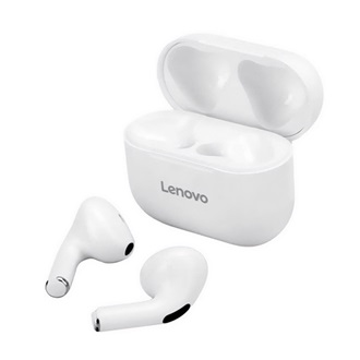 LENOVO LIVEPODS LP40 Bluetooth fülhallgató SZTEREO v5.0, zajszűrő + töltőtok, FEHÉR