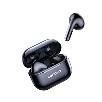 LENOVO LIVEPODS LP40 bluetooth fülhallgató SZTEREO v5.0, zajszűrő + töltőtok, FEKETE