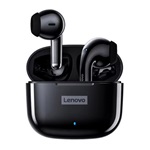 LENOVO LP40 bluetooth fülhallgató SZTEREO v5.1, zajszűrő + töltőtok, FEKETE