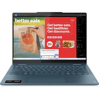 Lenovo Yoga 7 14AKP10 2-in-1 notebook ciánkék